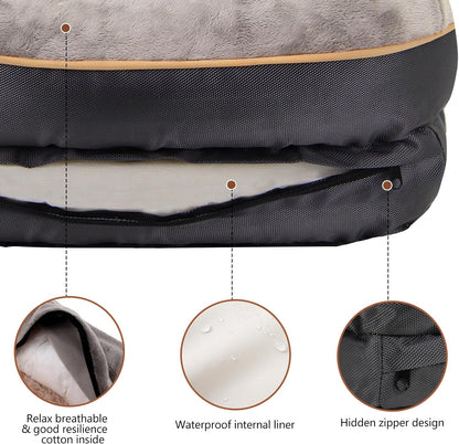 Large Memory Foam Dog Bed Orthopedic Support 🛏️