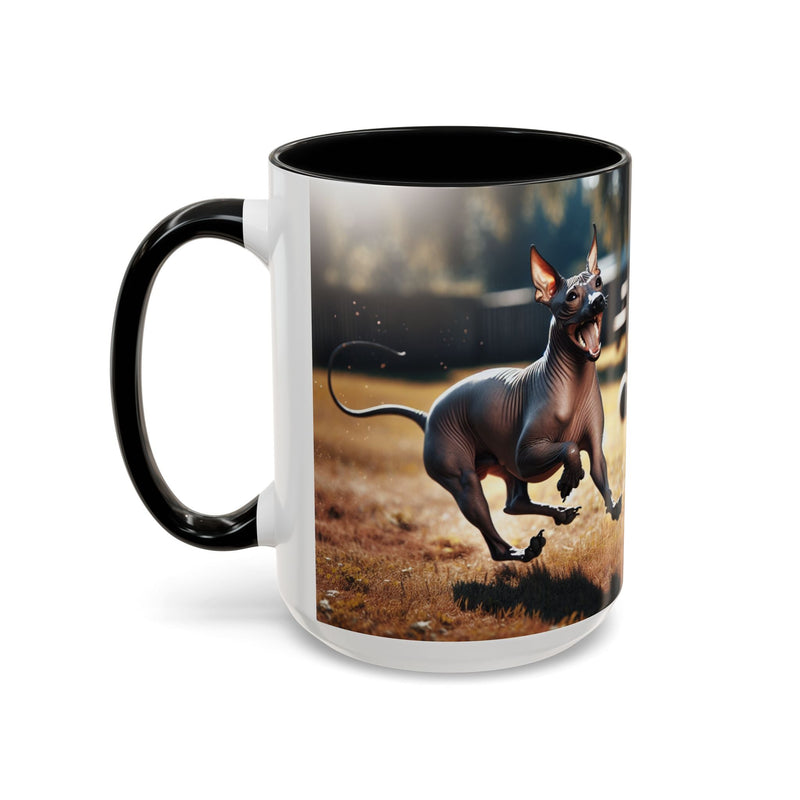American Hairless Terrier Accent Coffee Mug - Perfect Gift for Dog Lovers
