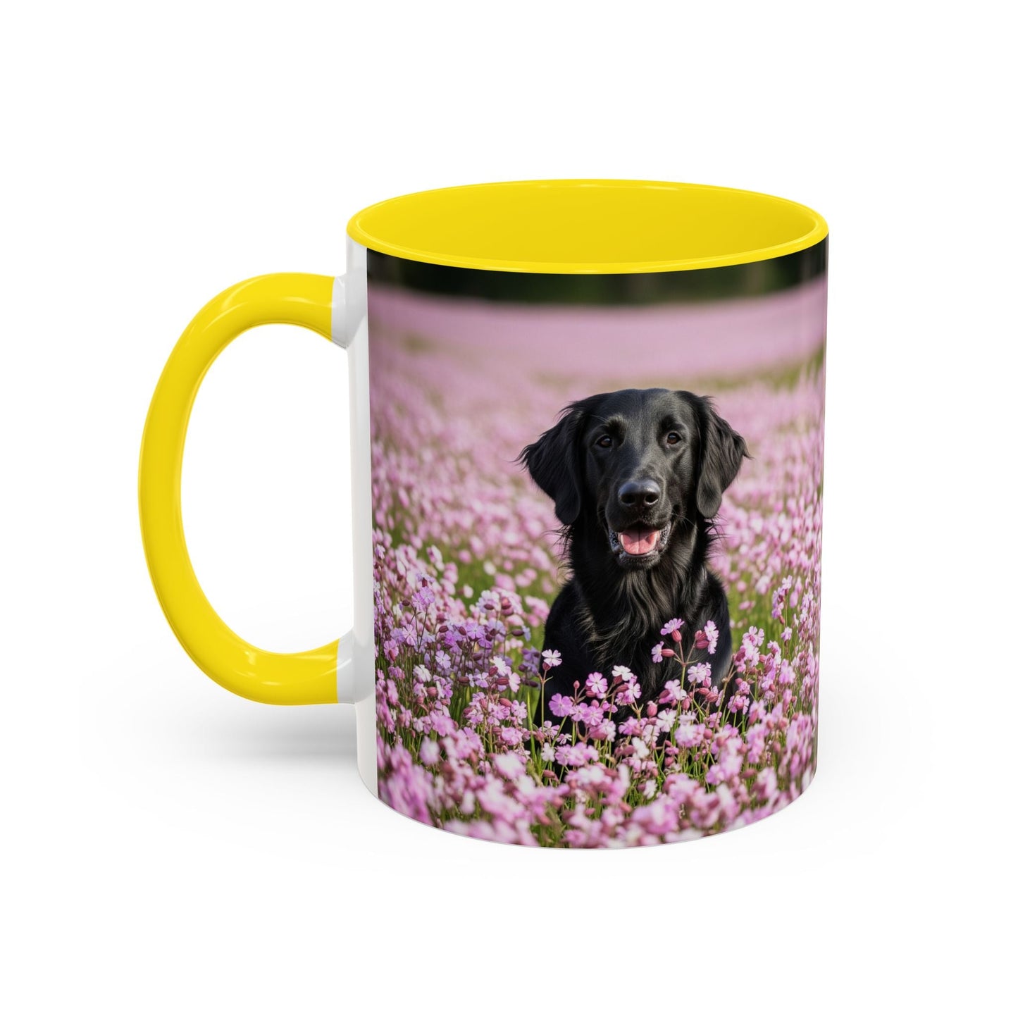 Flat Coated Retriever Accent Coffee Mug - Perfect Gift for