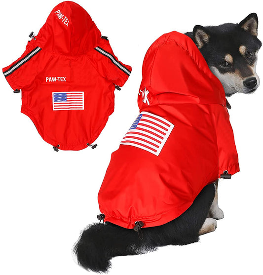 Dog Raincoat Waterproof The Dog Face Design ☔