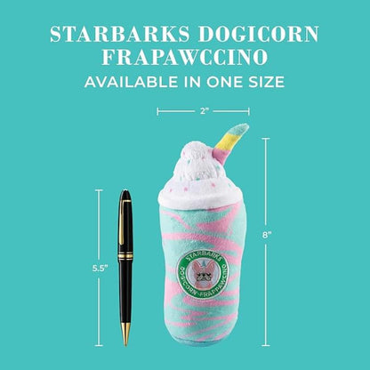 Starbarks Dogicorn Frapawccino Plush Squeak Dog Toy