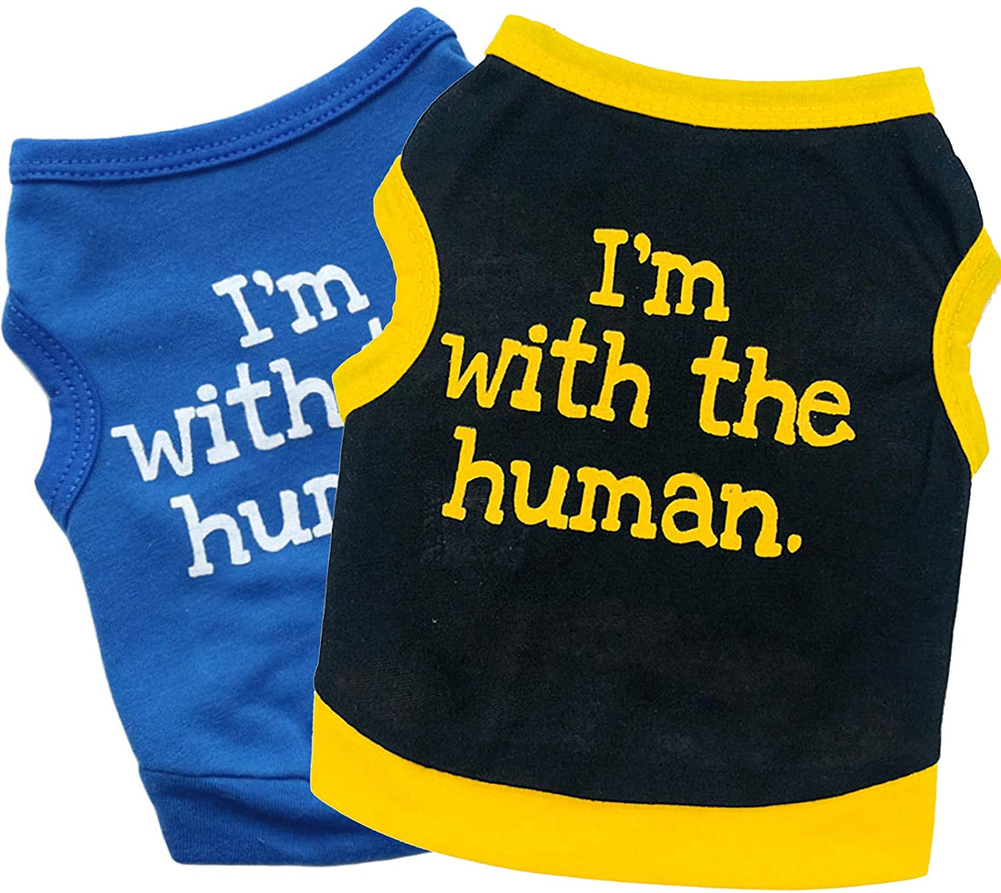 I'm with The Human Dog Cat Puppy Pet Shirts - Purrfect Pet Kingdom