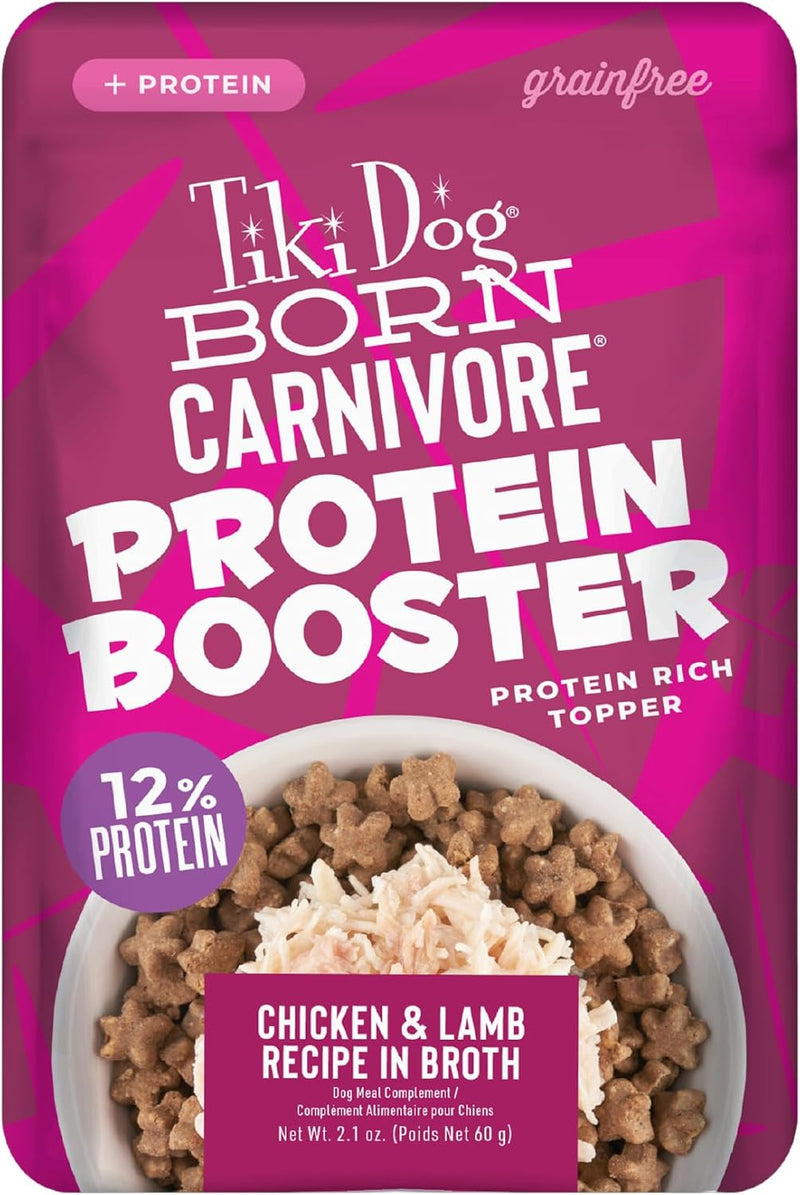 Tiki Dog Carnivore Topper Chicken & Lamb 21oz - Purrfect Pet Kingdom