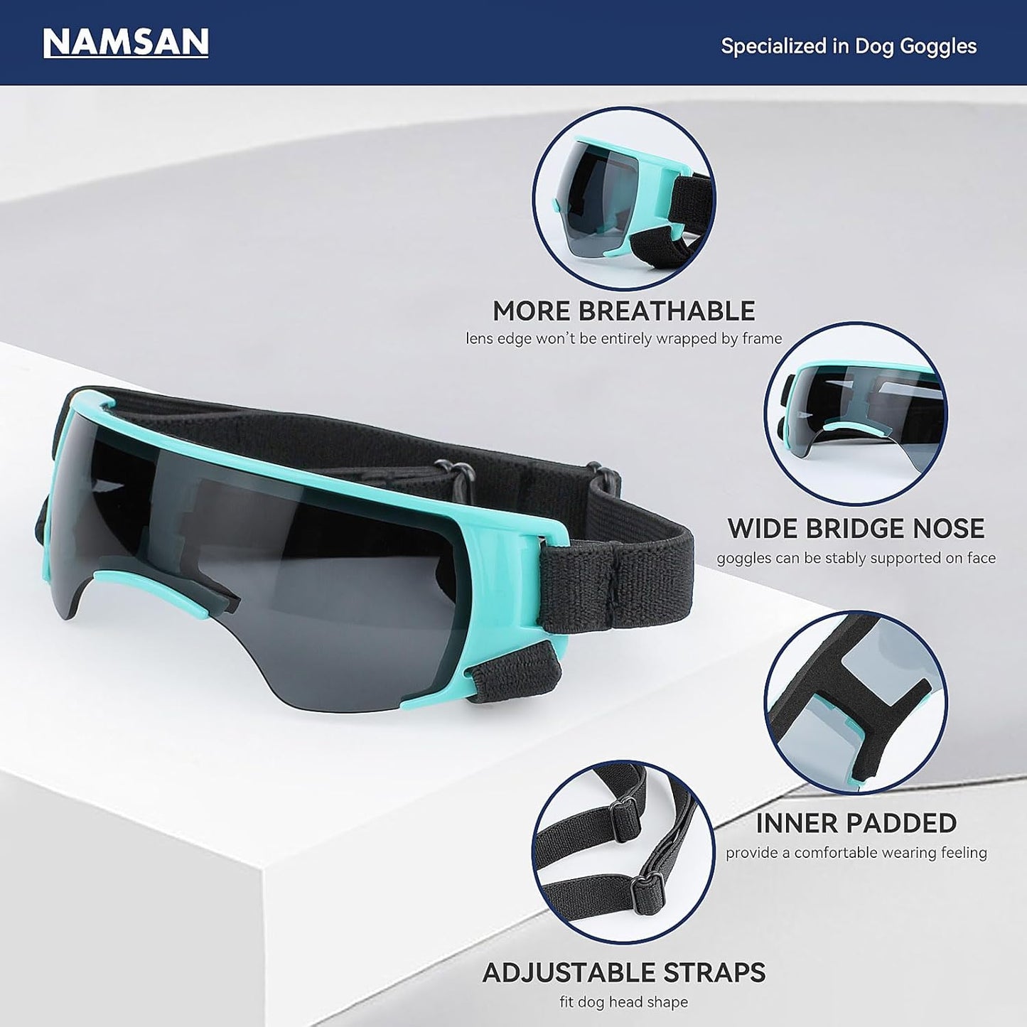 Dog goggle space style for Small Dog