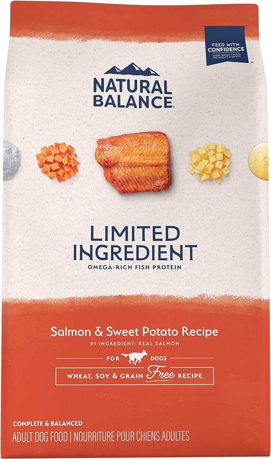 Natural Balance Limited Ingredient Salmon & Sweet Potato Dry Dog Food - Dry Dog food - The Family Pet