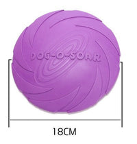 Dog Rubber Flying Disc Toy