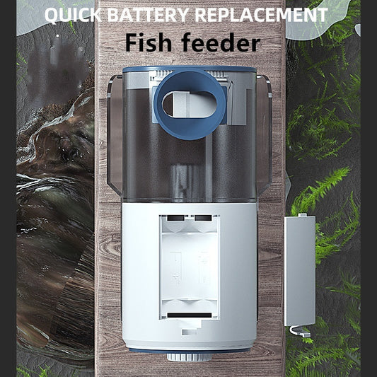 Automatic Fish Tank Feeder - Timed Particle Food Dispenser