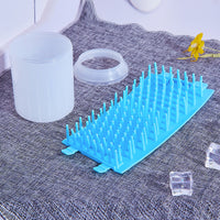 Pet Paw Cleaner Soft Brush Cup