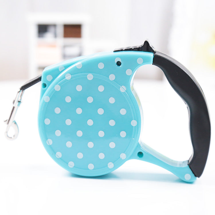 Automatic Pet Leash - size and texture view | Dog Leashes at Purrfect Pet Kingdom