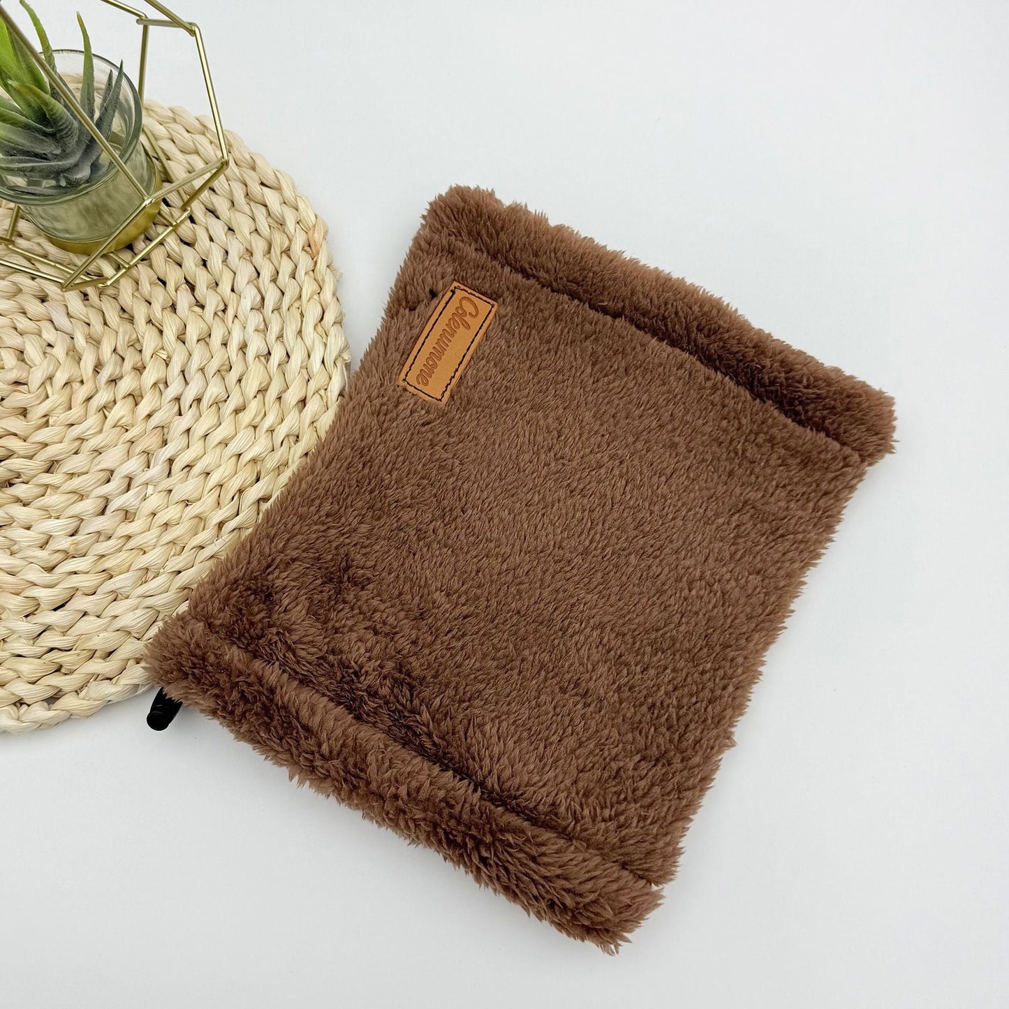 Adjustable Dog Head Cover for Anxiety Relief & Warmth Comfort