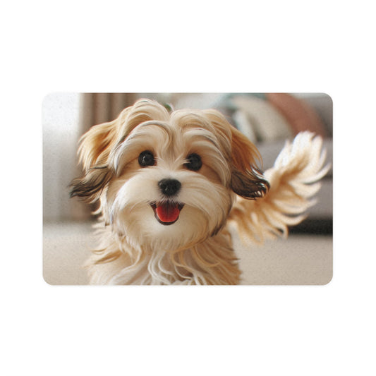 Pet Food Mat (12x18) - Morkie