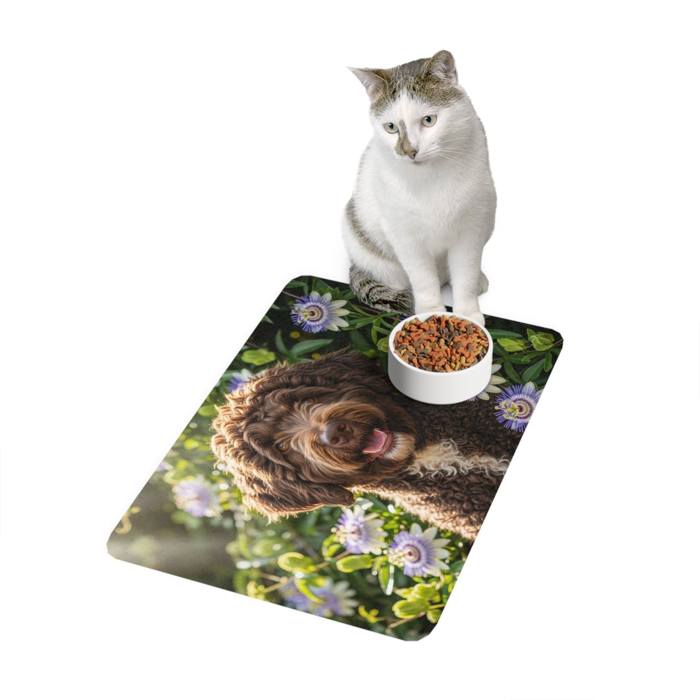 Pet Food Mat (12x18) - Spanish Water Dog