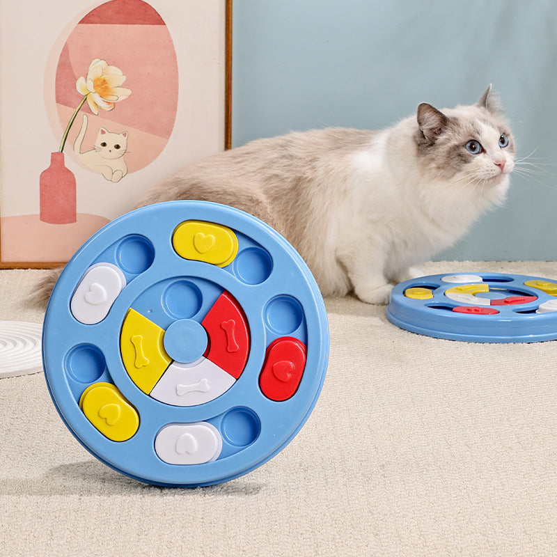 Interactive Slow Feeder Dog Bowl - Puzzle Toy for Pets - Purrfect Pet Kingdom