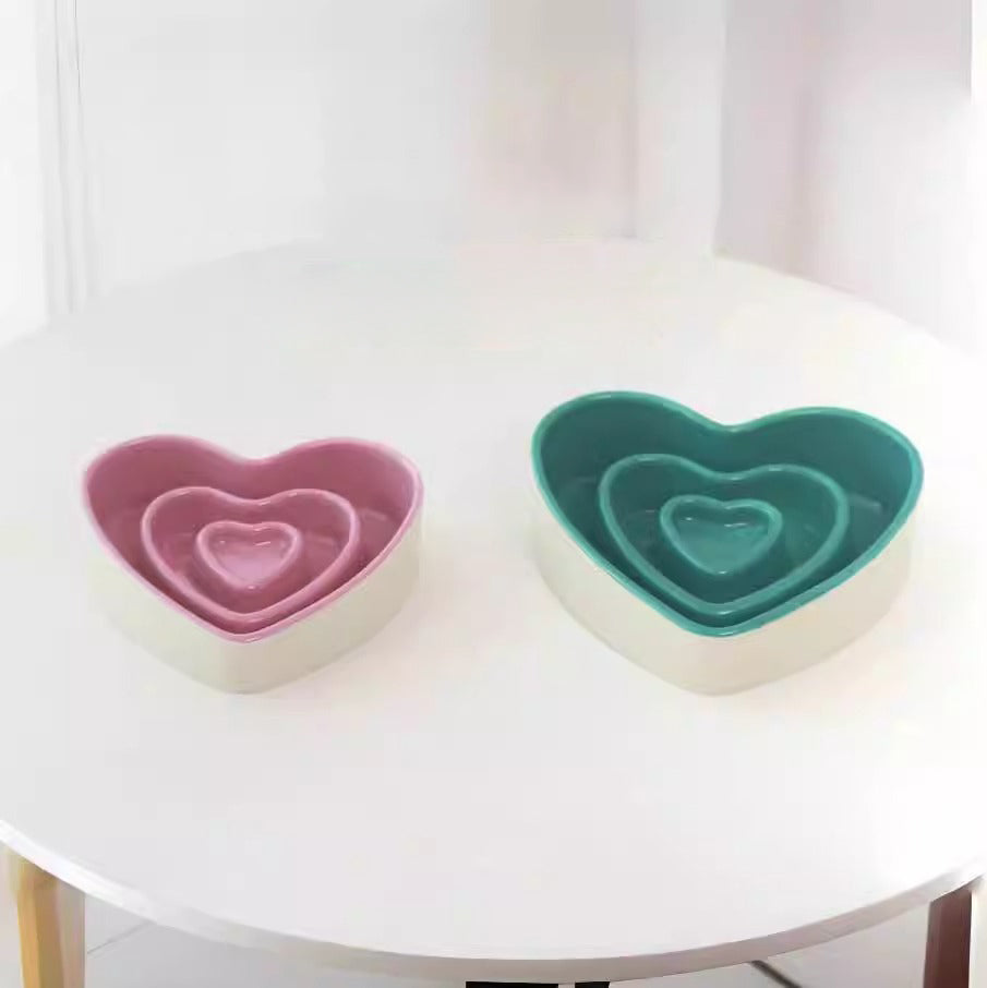 Ceramic Slow Food Bowl For Small And Medium Dogs Slow