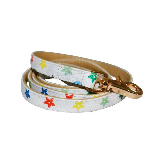 Audrey Luxury White Dog Leash