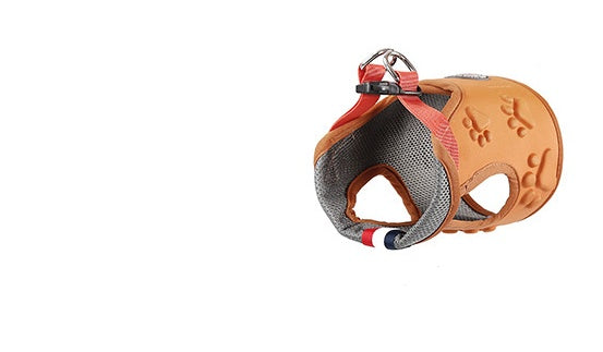 Dog vest type hauling rope