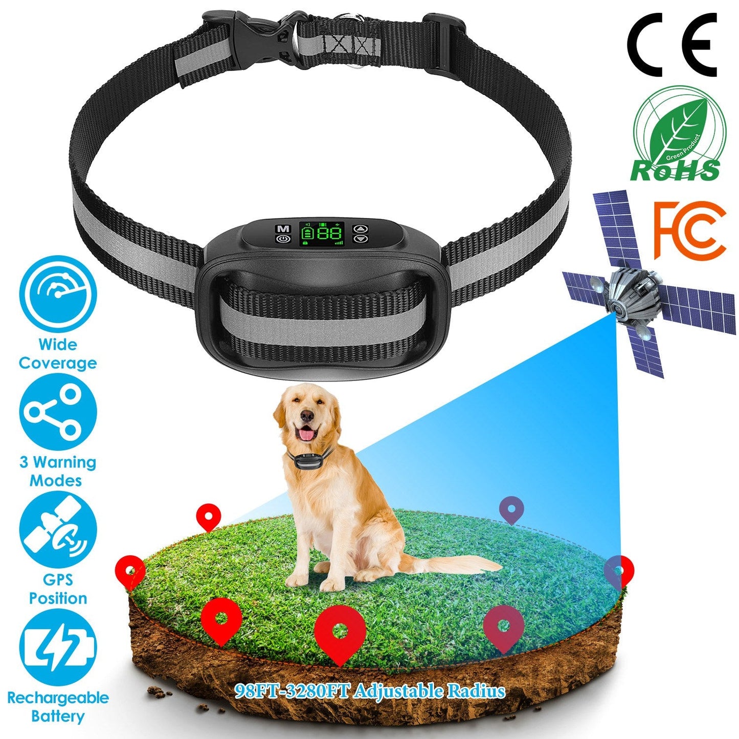 GBruno Wireless GPS Dog Fence