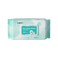 Pet Wet Wipes 100 Sheets for Cats and Dogs Eye Cleaning Tear