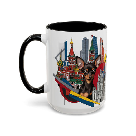 Russian Toy Dog Accent Coffee Mug - Perfect Gift for Dog