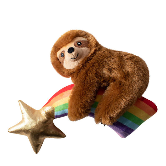 Rainbows High Star Sloth Plush Dog Toy