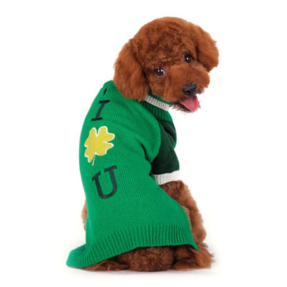 Shamrock Turtleneck Sweater
