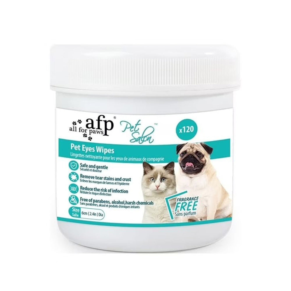 Pet Salon - Unscented Eyes/Ear Cleaning Wipes Dogs & Cats