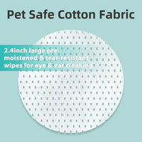 Pet Salon - Unscented Eyes/Ear Cleaning Wipes Dogs & Cats
