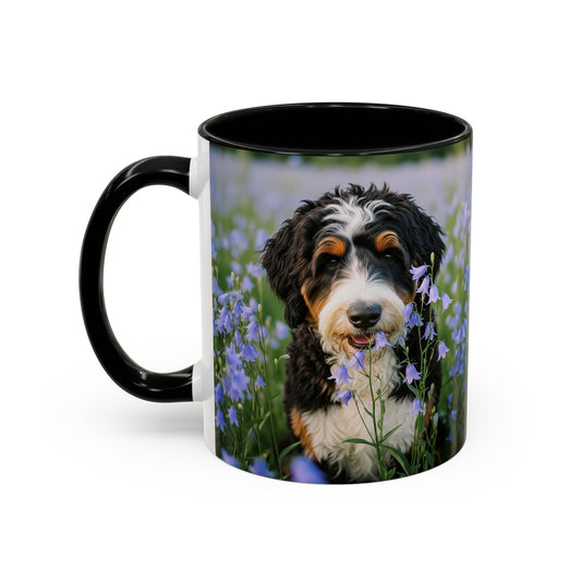 Bernedoodle Accent Coffee Mug - Perfect Gift for Dog Lovers