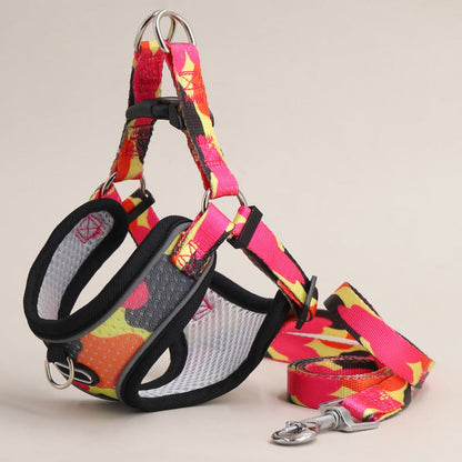 Pet's Chest-back Traction Dog Walking Chest Strap