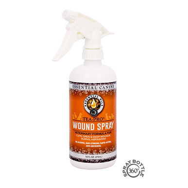 Dog Wound Spray Skin Relief Treatment 16 Ounce - detail view