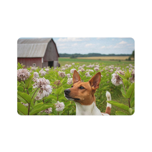 Pet Food Mat (12x18) - Rat Terrier