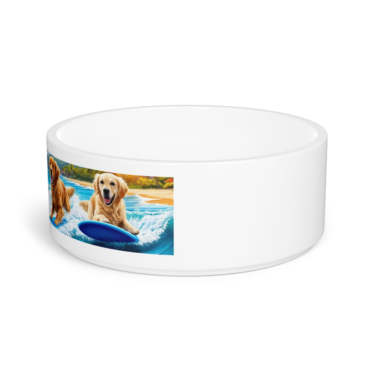 Surf Dogs Pet Bowl