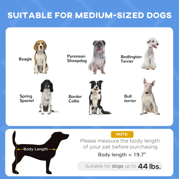 Outdoor Dog Cot - Raised Cooling Pet Bed for Large Dogs