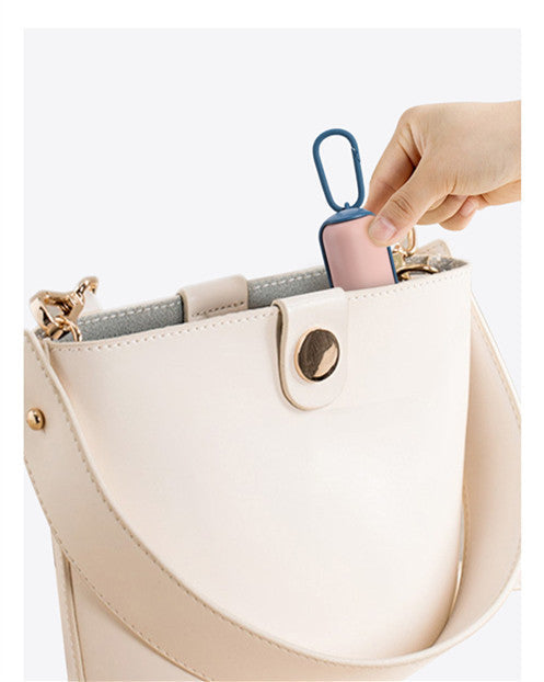 Poop Bag Holder - Portable Pet Waste Garbage Bag Dispenser