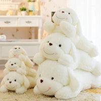 Cute Fragrant Puff Dog Plush Toy with Smiling Face Little
