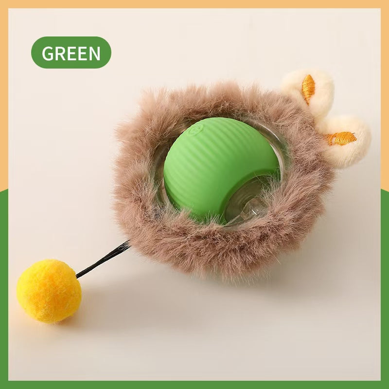Interactive Smart 360 Rolling Ball Toy for Active Pet Cats