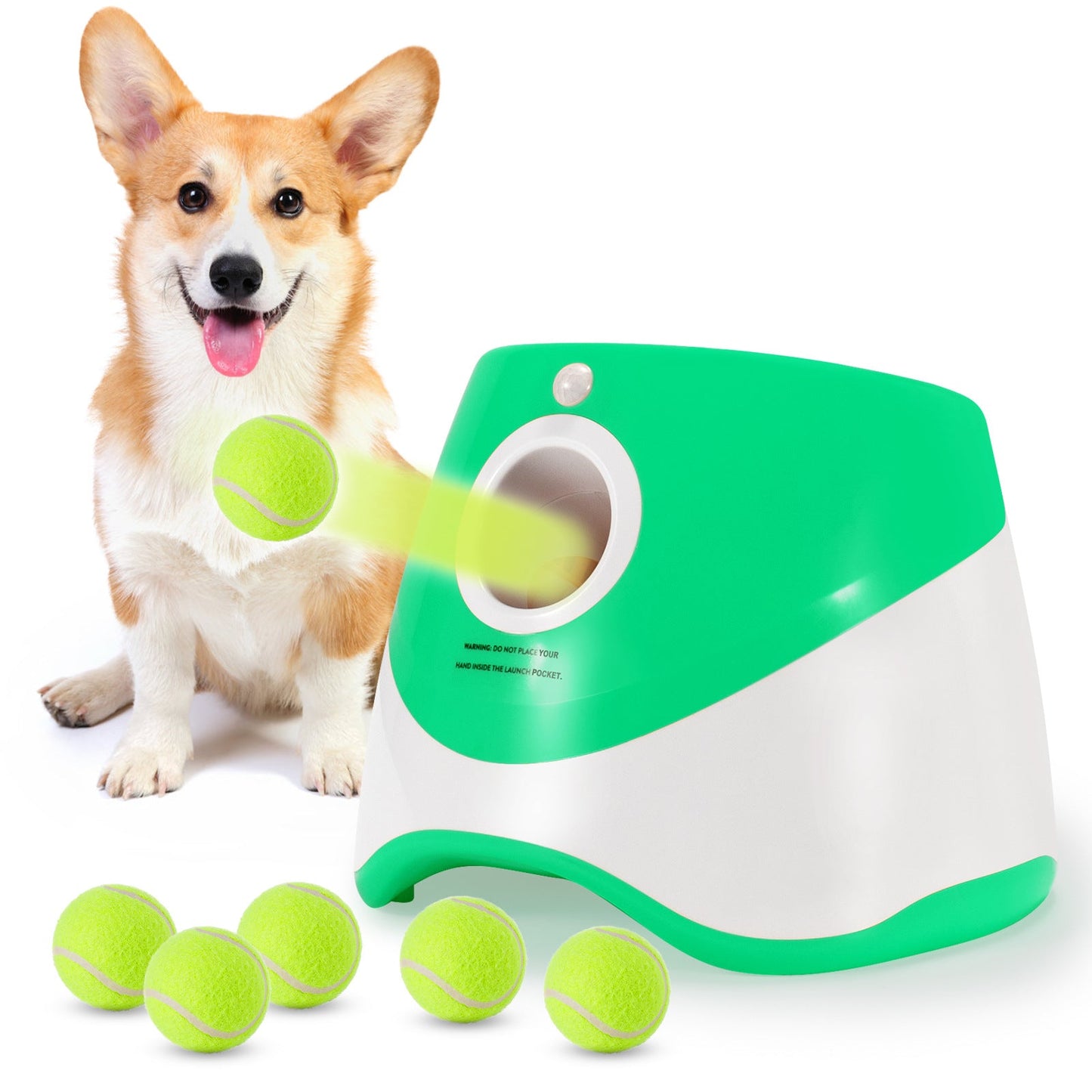 Interactive Auto Fetch Dog Toy for Active Playtime Fun 60cm