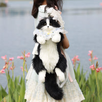 Tuxedo Cat Backpack ? Cute Bag for Cat Fans Daily Companion