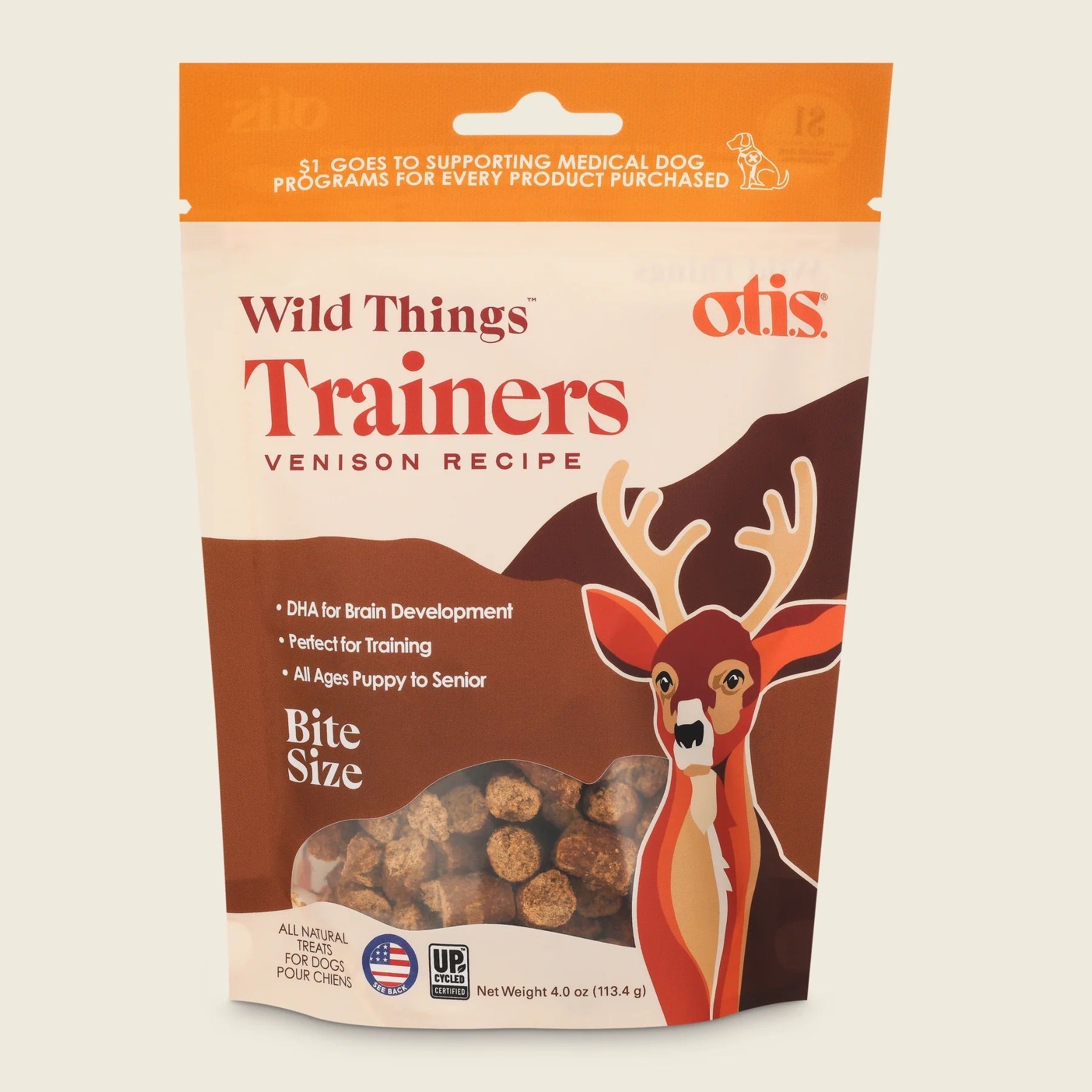 Otis Venison Dog Training Treats (4oz) - Dog Training Treats - The Family Pet