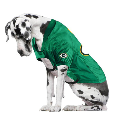 Green Bay Packers Big Pet Stretch Dog Jersey