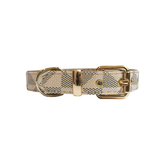Evelyn Luxury Collar Beige