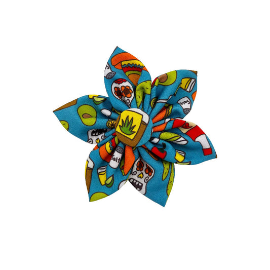 Cinco Fiesta Pinwheel Pet Collar Attachment - 2 Sizes