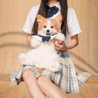 Corgi Backpack ? Cute Dog Plush Bag for Kids & Pet Fans