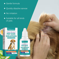 Pet Ear Wash Relieves Ear Discomfort For Cats And Dogs