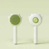 Self-Cleaning Pet Hair Remover Brush