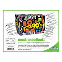 80s 90s Trivia Card Game Outset