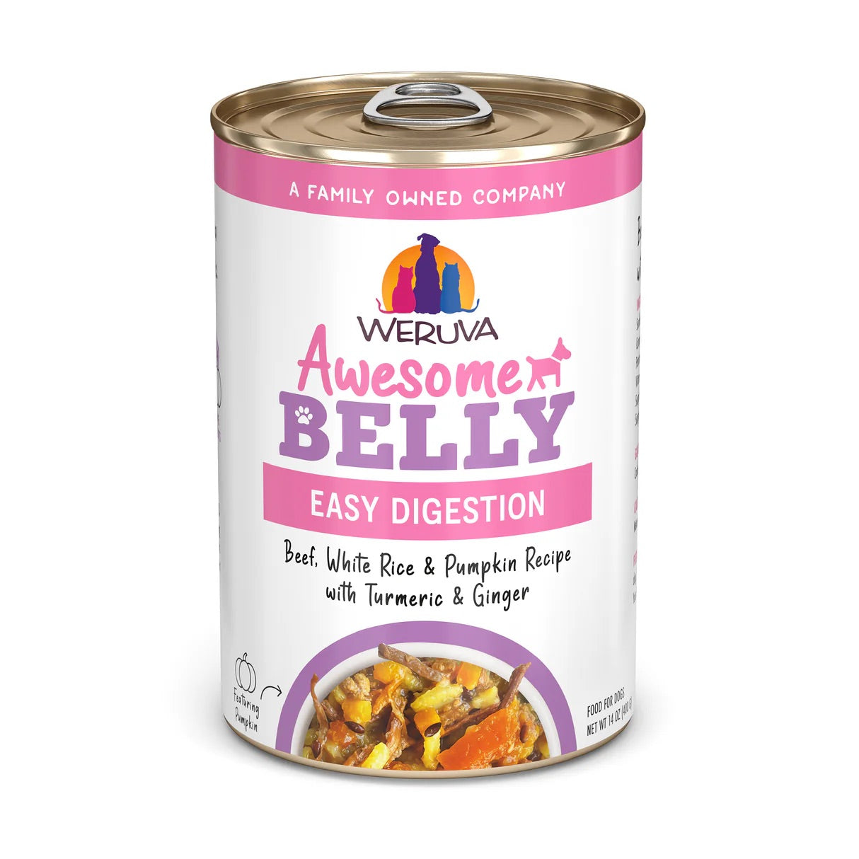 Weruva Dog Belly Beef & Pumpkin - Weruva Wet Dog Food - The Family Pet