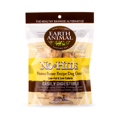 Earth Animal No Hide Peanut Butter Medium Dog Treats (2pk)
