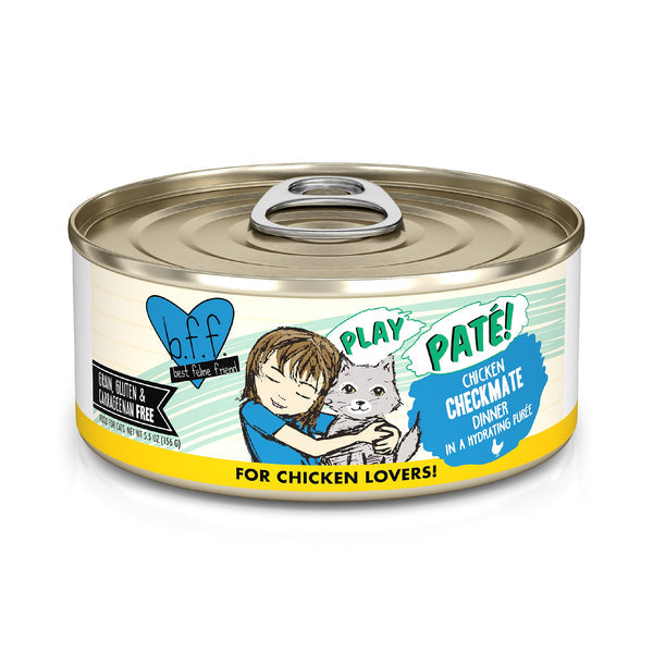 BFF Play Pat? Adult Checkmate Chicken Wet Cat Food (5.5oz)