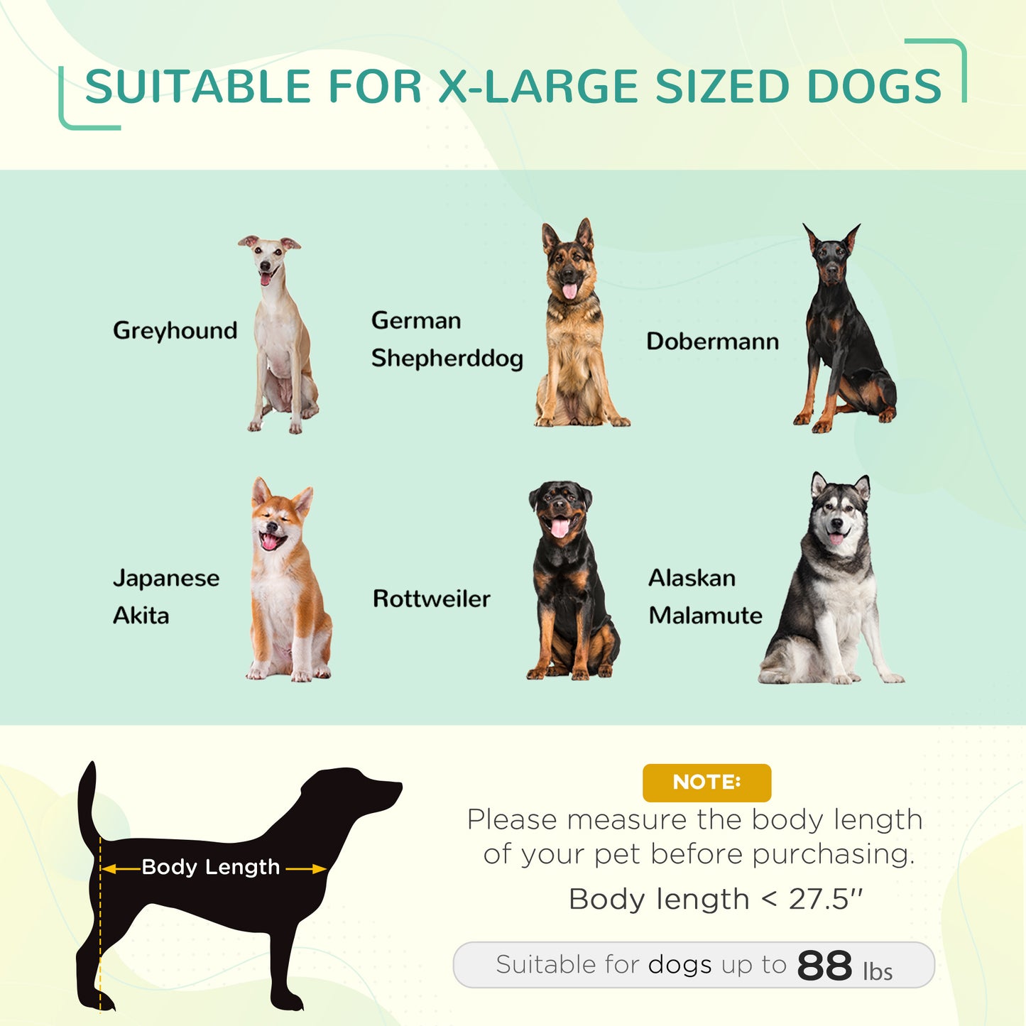 36" Elevated Dog Cot with UV Canopy - Blue